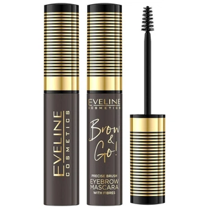 Туш для брів Eveline Cosmetics Brow & Go! 03 - Soft Brown 6 мл (5903416000839) зображення 1