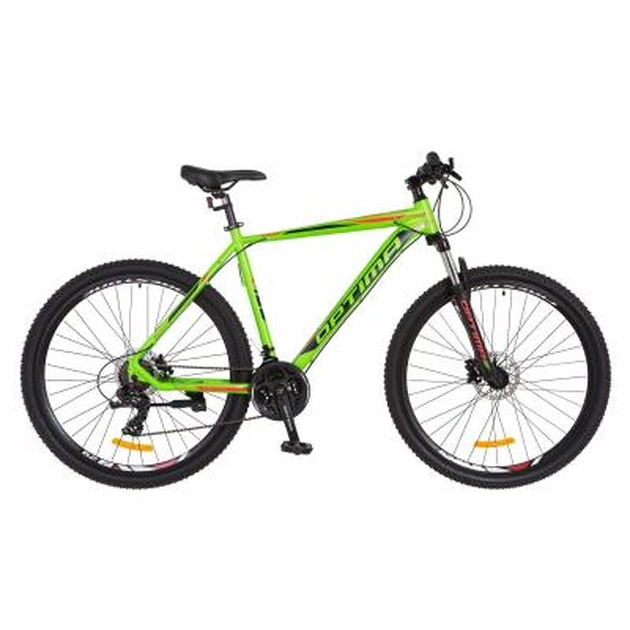 Велосипед Optimabikes 29" F-1 2017 AM 14G HDD рама-21" Al салатно-чорно-помаранчевий (OPS-OP-29-046) - изображение 1