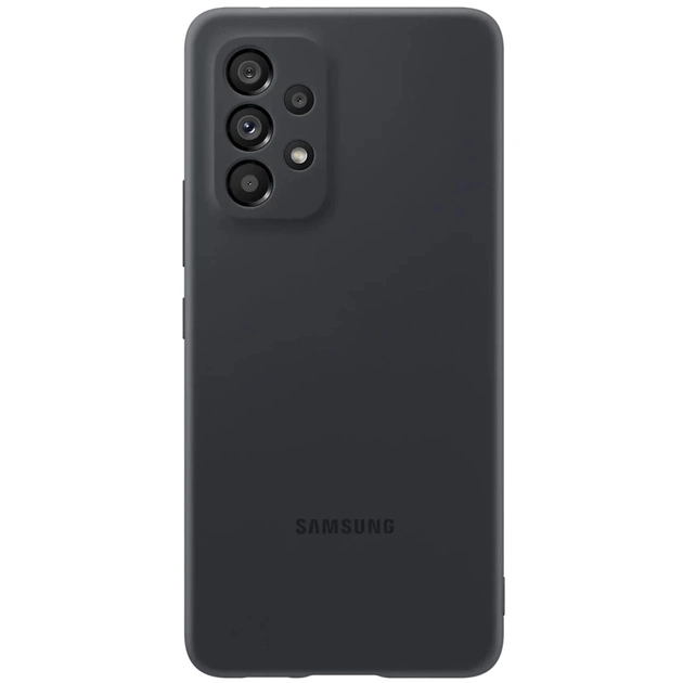 Чохол до мобільного телефона Samsung Silicone Cover Samsung Galaxy A53 EF-PA536TBEGRU Black (EF-PA536TBEGRU) - зображення 1