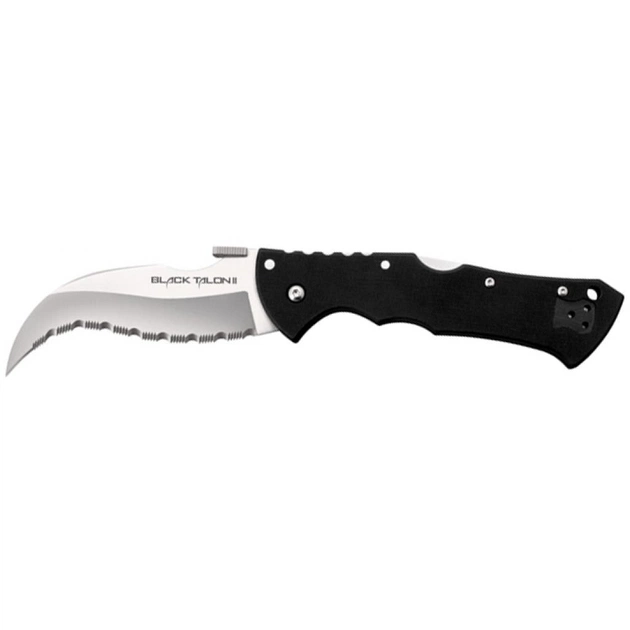Ніж Cold Steel Black Talon II Serrated Edged (22BTS) - изображение 1