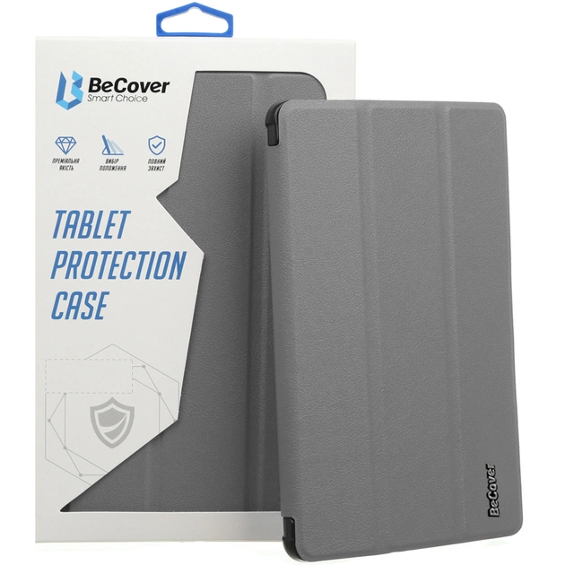 Чохол до планшета BeCover Smart Case Lenovo Tab TB-311FU 10.1" Gray (713109) - зображення 7