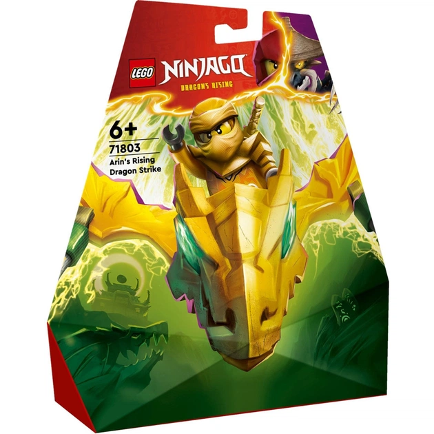 Конструктор LEGO NINJAGO Атака повсталого дракона Аріна 27 деталей (71803) - зображення 1