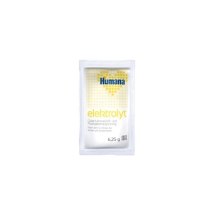 Дитяча суміш Humana Elektrolyt mit Banane Регідратаційна Банан, від 1 року, 6.25 м (4820086820028) зображення 1