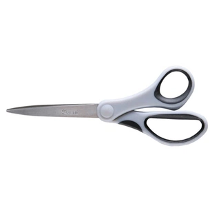 Ножиці Axent Duoton, 18см, gray-black (6301-01-А) зображення 1