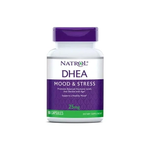 Вітамінно-мінеральний комплекс Natrol Дегидроэпиандростерон, 25 мг, DHEA, 90 капсул (NTL00590) зображення 1