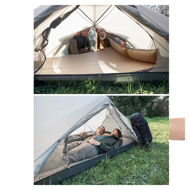 Туристичний килимок Naturehike NH15Q002-D 25 мм Yellow (6927595782576) - зображення 9