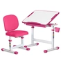 Парта зі стільцем Evo-kids Evo-06 Plus Pink (Evo-06 Plus PN) - зменшене зображення 1