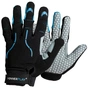 Велорукавиці PowerPlay 6662 Black/Blue L (PP_6662_L_Cyan) - зменшене зображення 1