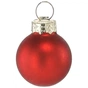 Ялинкова іграшка Chomik скляні кульки 24 шт, 2,5 см, червоні (5900779882126_3) - зменшене зображення 2