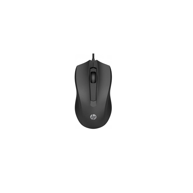 Мишка HP 100 USB Black (6VY96AA) - зображення 1
