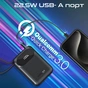 Універсальна мобільна батарея Promate PowerPod-20 20000mAh 35W Black - зменшене зображення 5