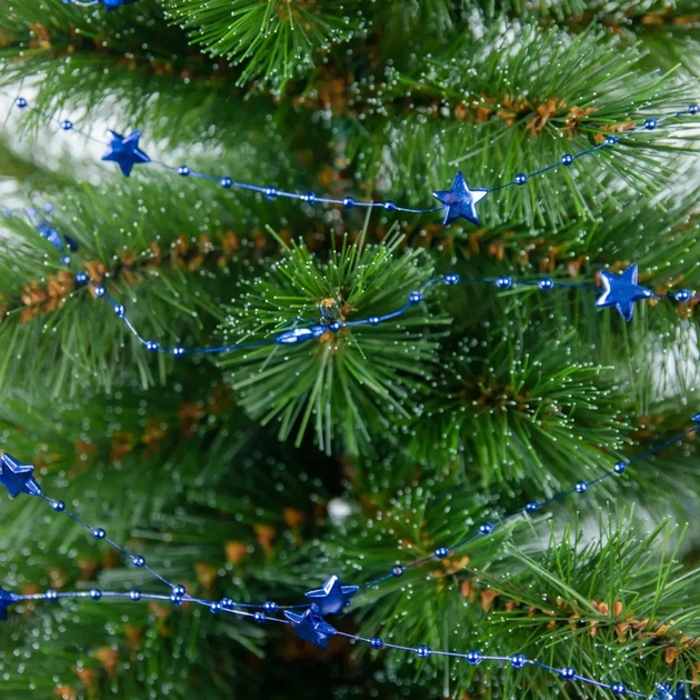 Намисто на ялинку Jumi Зірки 5 м, пластик, синій (5900410988361) - picture 3