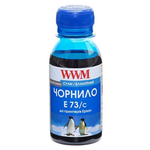 Чернила WWM Epson Stylus CX3700/TX119/TX419 Cyan 100г (E73/C-2) - изображение 1