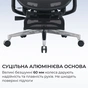 Крісло офісне Sihoo Doro C500 V2 Ultra Black з підставкою для ніг (C500-V2-B101-JT) - зменшене зображення 15