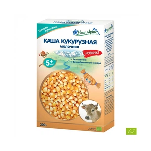 Дитяча каша Fleur Alpine молочна Organic Кукурудзяна 200 г (4006303005625) зображення 1