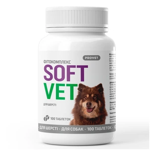 Таблетки для тварин ProVET SOFTVET для шерсті собак 100 таб (4823082440504) зображення 1