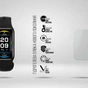 Плівка захисна Armorstandart Matte hydrogel Blackview R1 42mm 6 pcs (ARM92000) - зменшене зображення 2