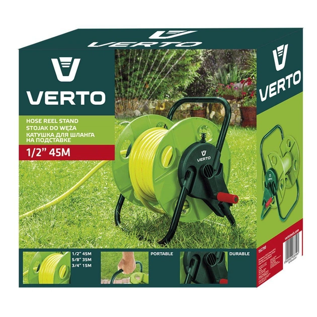 Котушка для шланга Verto котушка на підставці (15G790) - picture 10