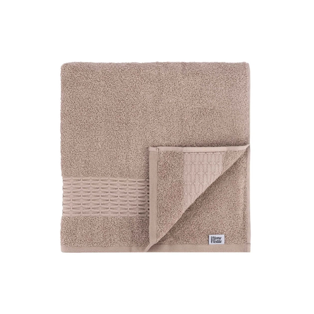 Рушник Ardesto набір махрових Lotus 2 шт 50х90 см індіго, 70х140см, 100% бавовна, беж (ART2357NS) - изображение 10