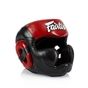 Боксерський шолом Fairtex HG13 Black/Red XL (HG13_XL_Black/Red) - зменшене зображення 2
