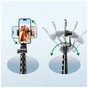 Штатив Ugreen LP680 Selfie Stick Tripod with Bluetooth Remote Black (15609) - зменшене зображення 12