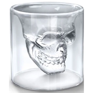 Склянка UFT для віскі 3D череп skull glass 70 мл (uftskullglass) зображення 1