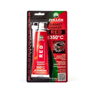 Герметик автомобільний Zollex RED-85g. (RED-85gP) зображення 1
