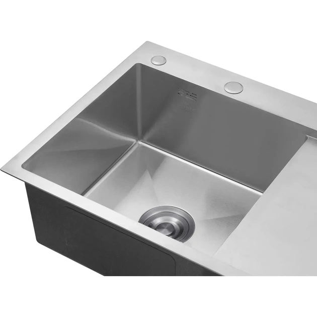 Мийка кухонна Kroner Geburstet-7849LHM (CV025275) - зображення 6