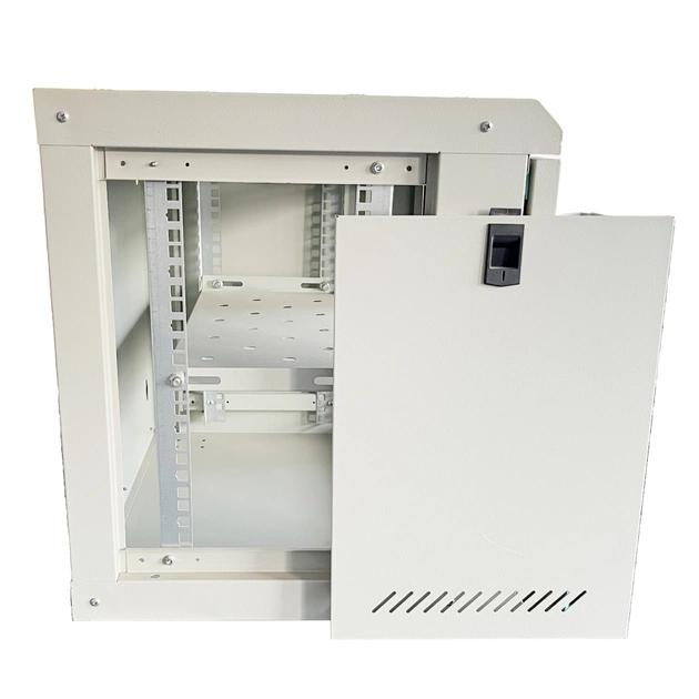 Шкаф настенный GEAR 9U 19" 530x400x450 мм, + полка 19", grey (GWMSN-9U-530-400G) - изображение 5