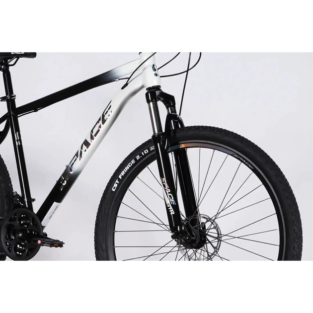 Велосипед Space 29" MARS DD FR рама-20" ST 2026 чорний з білим (OPS-SP-29-166) - picture 4