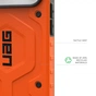 Чохол до мобільного телефона UAG Pathfinder MagSafe iPhone 17 Pro Max Orange (114549119797) - зменшене зображення 7