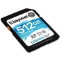 Карта пам'яті Kingston 512GB SDXC class 10 UHS-1 U3 (SDG/512GB) - зменшене зображення 2