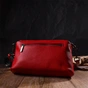 Сумка Vintage З натуральної шкіри Червона (22102) - зменшене зображення 10