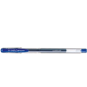 Ручка гелева UNI Signo Fine 0,7 мм синій (UM-100.(07).Blue) зображення 1