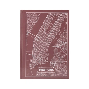 Канцелярська книга Axent Maps New York А4 у твердій обкладінці 96 аркушів у клітинку (8422-543-A) зображення 1