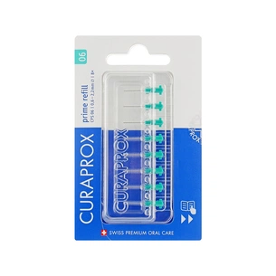 Щітки для міжзубних проміжків Curaprox Prime Refill CPS 06 D 0.6 - 2.2 мм Без тримача 8 шт. (7612412426519) зображення 1