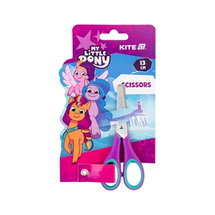 Ножиці Kite дитячі з гумовими вставками My Little Pony 13 см (LP25-123) зображення 1