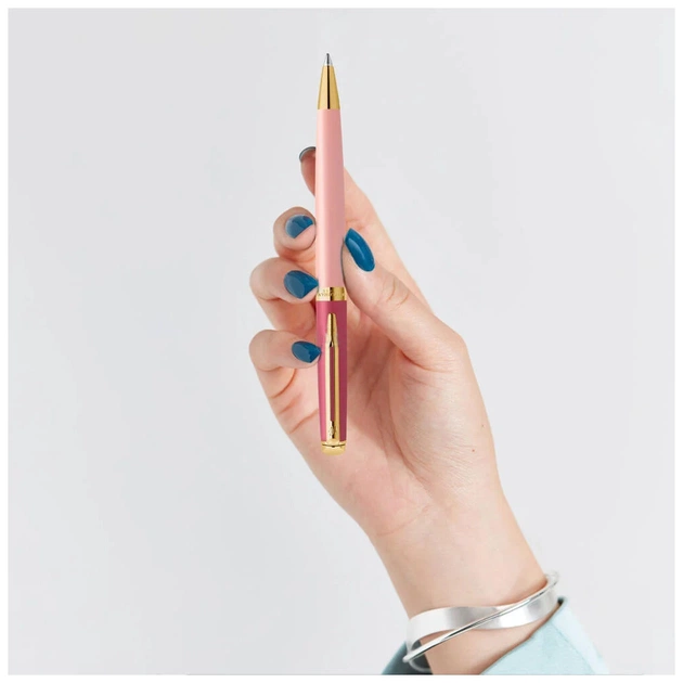 Ручка кулькова Waterman HEMISPHERE Colour Blocking Pink GT BP (22 581) - изображение 7