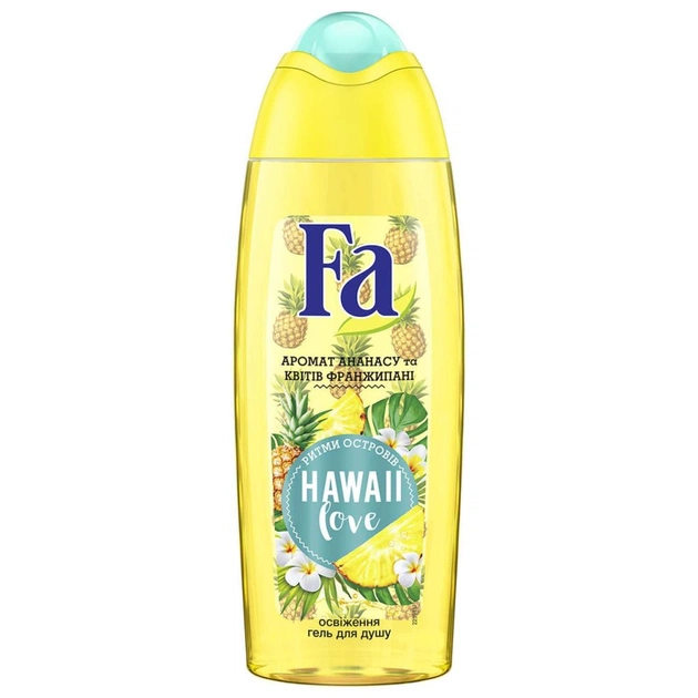 Гель для душу Fa Ритми островів Hawaii Love 250 мл (4015100201000) - зображення 1