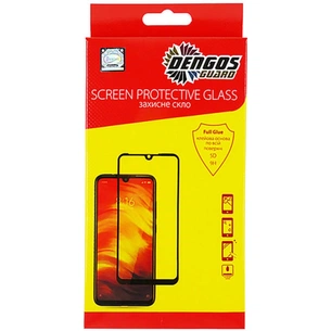 Скло захисне Dengos Full Glue Xiaomi Mi 10T Lite, black frame (TGFG-161) зображення 1