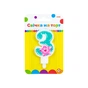 Свеча Maxi Princess "3" висотою 7,62 см (MX622050-3) - уменьшенное изображение 1