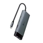 Концентратор TP-Link USB 3.0 6-in-1 2xUSB 3.0 + 1xUSB-C + 1xHDMI + 1xRJ45 + PD 100W (UH6120C) - зменшене зображення 4