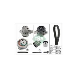 Комплект ременя ГРМ з помпой INA 530 0699 31 зображення 1