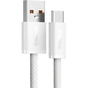 Дата кабель USB 2.0 AM to USB-C 2.0m 100W white Baseus (CALD000702) - зменшене зображення 2