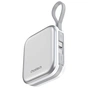 Батарея універсальна Choetech Magnetic Wireless 10000mAh, 22.5W, PD, build USB-C, Apple Watch charger (B697C-WHSL) - зменшене зображення 3