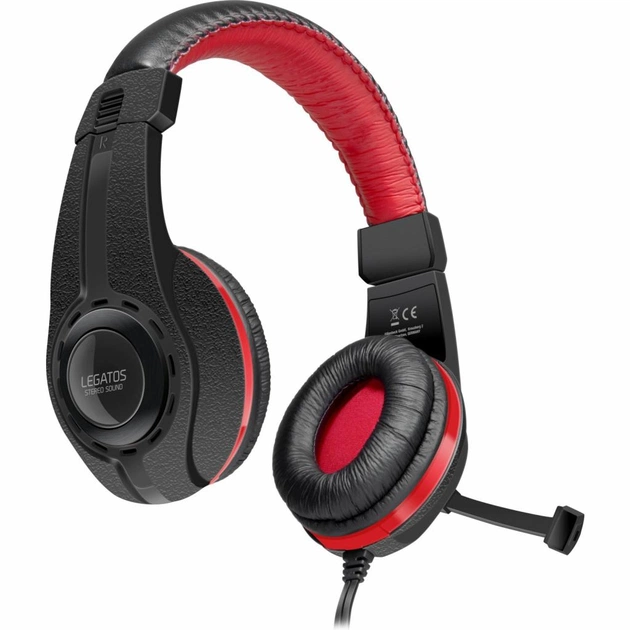 Навушники Speedlink LEGATOS Stereo Gaming Headset black (SL-860000-BK) - изображение 1