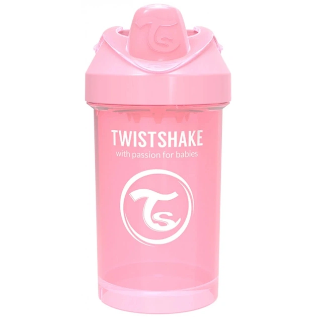 Поїльник-непроливайка Twistshake 300 мл 78273 світло-рожева (69886) - picture 1