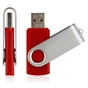 USB флеш накопичувач eXceleram 16GB P1 Series Silver/Red USB 2.0 (EXP1U2SIRE16) - зменшене зображення 4