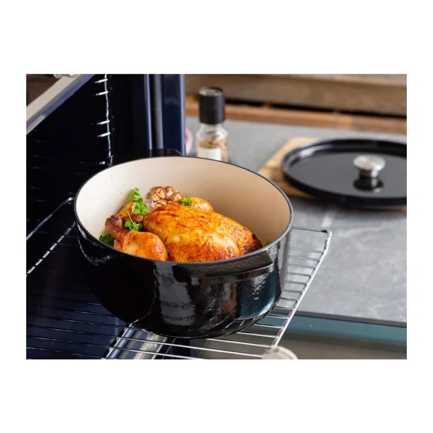 Гусятниця KitchenAid Cast Iron 30 см 5,6 л Чорна (CC006064-001) - picture 5