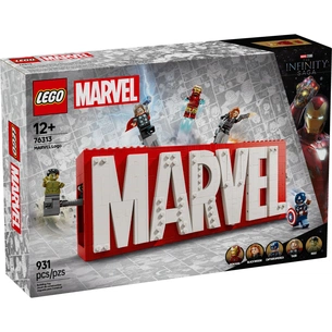 Конструктор LEGO Super Heroes Логотип і мініфігурки MARVEL (76313) зображення 1